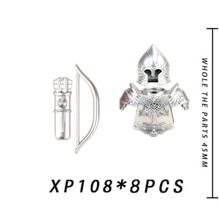 Foto 4 | Bloques De Construcción Koruit Kt1014 El Señor De Los Anillos Gondor Soldi - Venta Internacional.