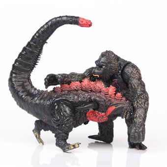 Foto 3 pulgar | Figura De Juguete Godzilla Contra King Kong, Colección De 8 Piezas, 8,5 Cm, Pvc - Venta Internacional.