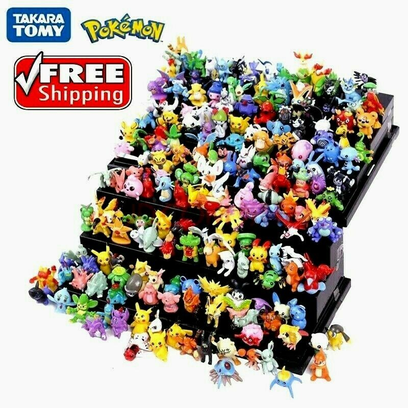 Foto 2 pulgar | Juego De Figuras De Pikachu De Pokémon Go Con 144 Muñecas Para Niños - Venta Internacional.