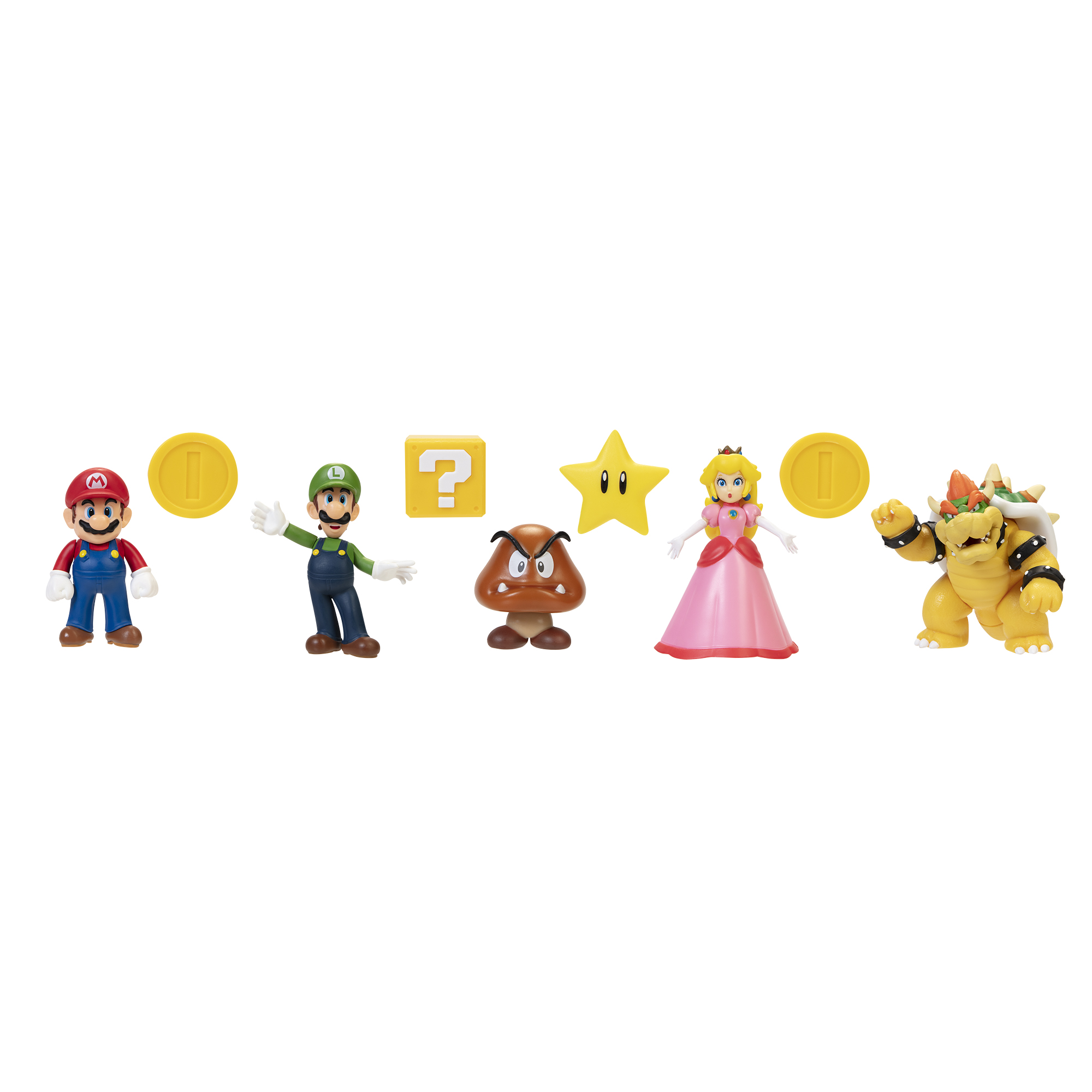 Foto 3 | Castillo Bowser Con 5 Figuras Nintendo Figuras Articuladas 2.5 Pulgadas