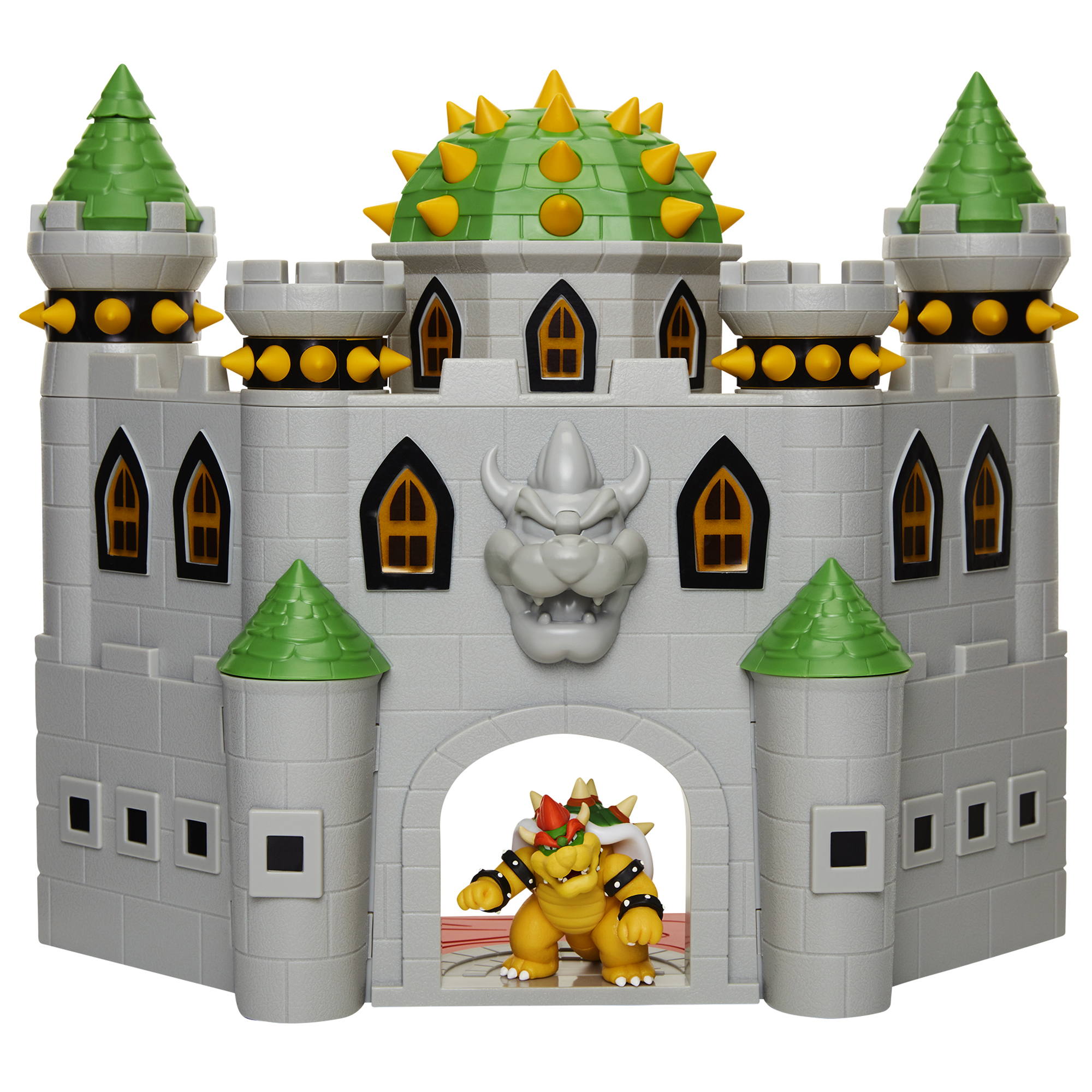 Foto 5 pulgar | Castillo Bowser Con 5 Figuras Nintendo Figuras Articuladas 2.5 Pulgadas