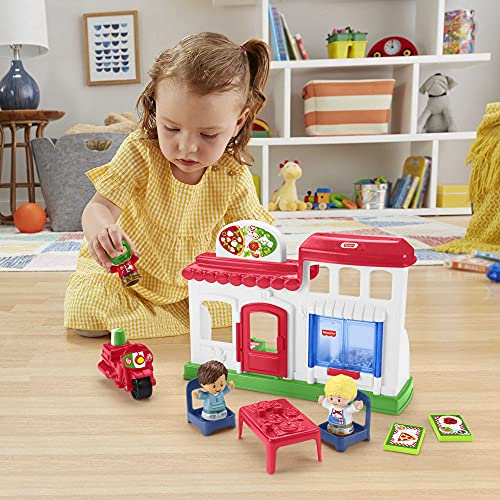 Foto 3 pulgar | Set De Juego Little People We Deliver Pizza Place, Pizza Kit - Venta Internacional.