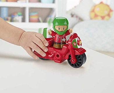 Foto 5 | Set De Juego Little People We Deliver Pizza Place, Pizza Kit - Venta Internacional.
