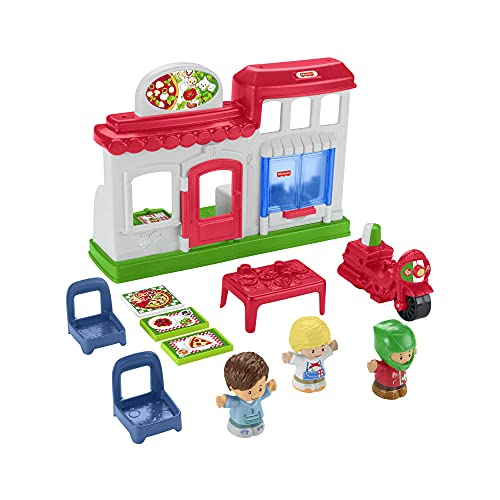 Foto 8 pulgar | Set De Juego Little People We Deliver Pizza Place, Pizza Kit - Venta Internacional.