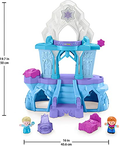 Foto 7 pulgar | Little People De Fisher-price: Set Musical Frozen Elsa's Enc - Venta Internacional.