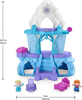 Foto 6 | Little People De Fisher-price: Set Musical Frozen Elsa's Enc - Venta Internacional.