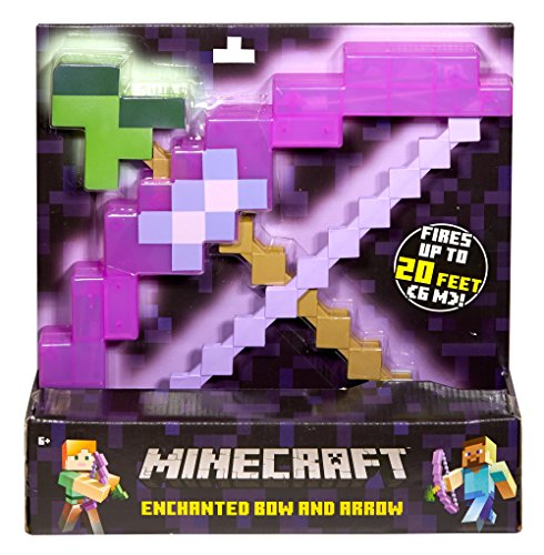 Foto 6 pulgar | Toy Bow & Arrow Minecraft Enchanted Con Flecha Con Punta De Poción - Venta Internacional.