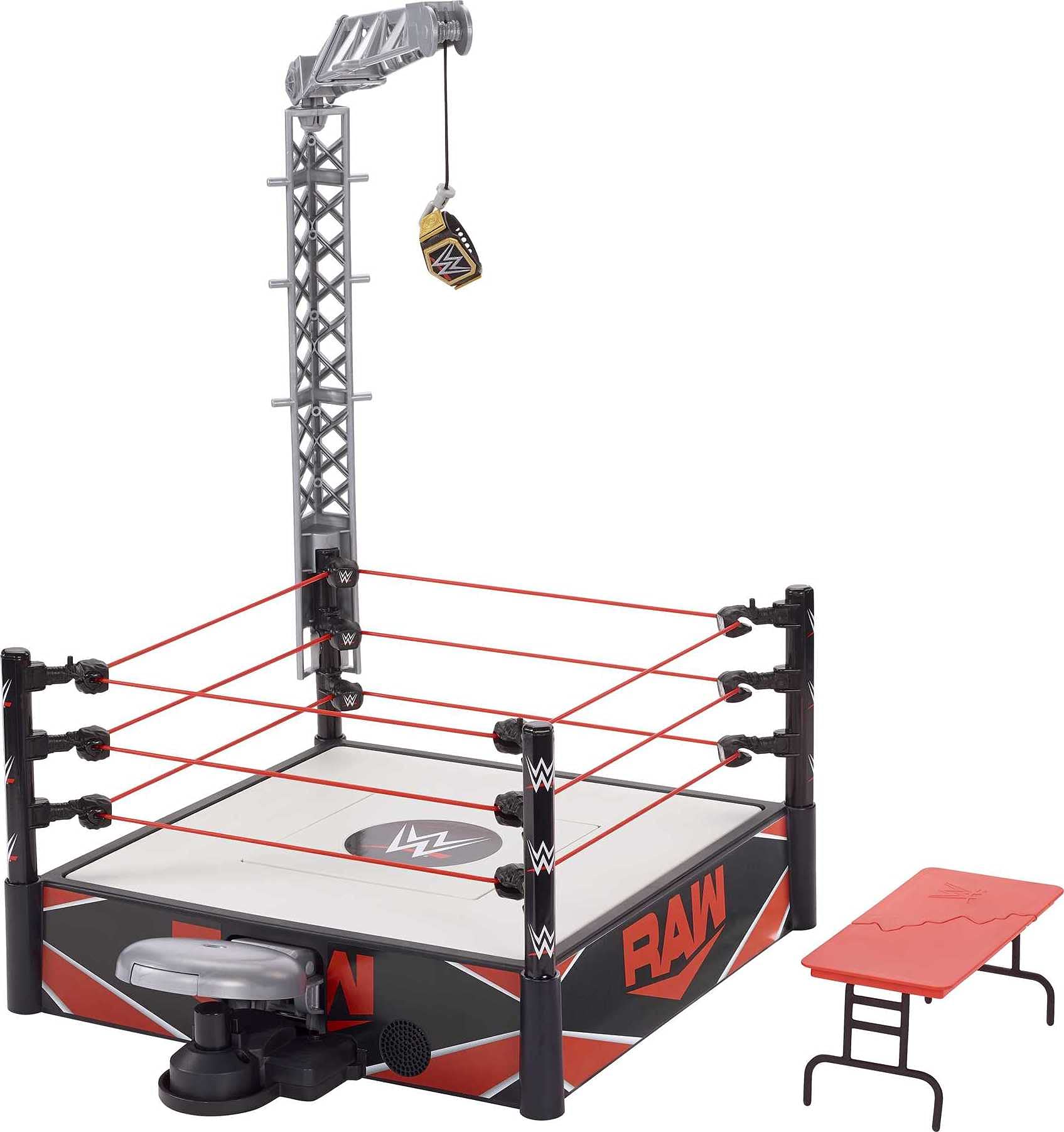 Foto 2 pulgar | Anillo Playset Mattel Wwe Weekkin Kickout Con Accesorios - Venta Internacional.