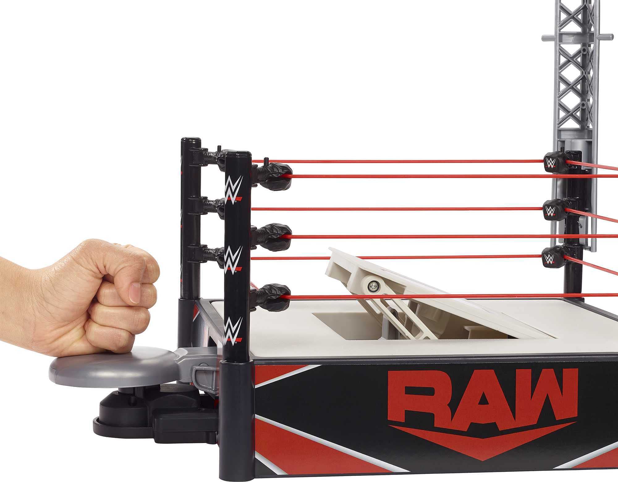 Foto 4 pulgar | Anillo Playset Mattel Wwe Weekkin Kickout Con Accesorios - Venta Internacional.