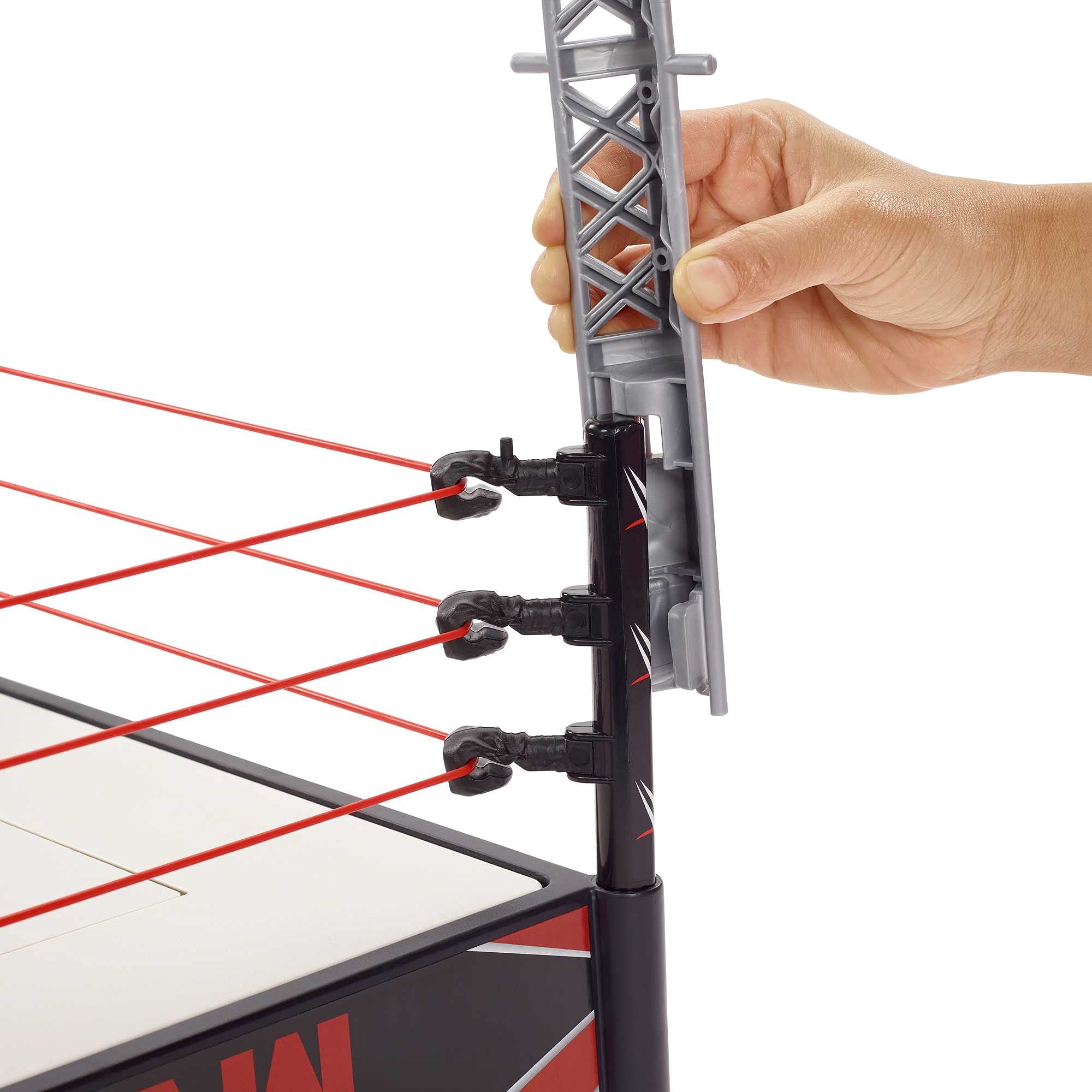 Foto 5 pulgar | Anillo Playset Mattel Wwe Weekkin Kickout Con Accesorios - Venta Internacional.