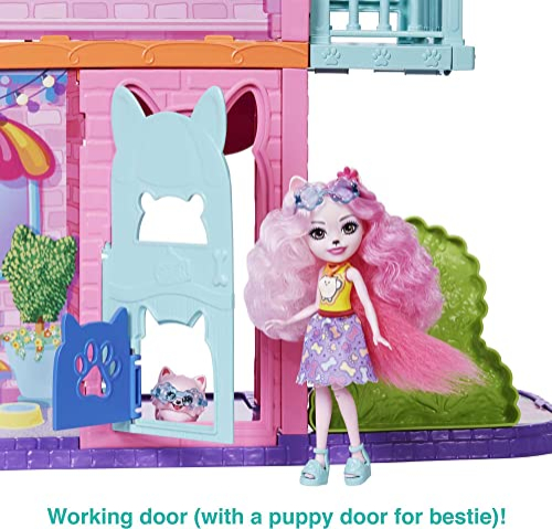 Foto 5 pulgar | Set De Juego Town House Cafe Con Muñeca, Figura De Perro Y A - Venta Internacional.