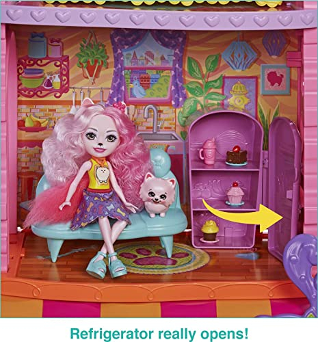 Foto 5 | Set De Juego Town House Cafe Con Muñeca, Figura De Perro Y A - Venta Internacional.