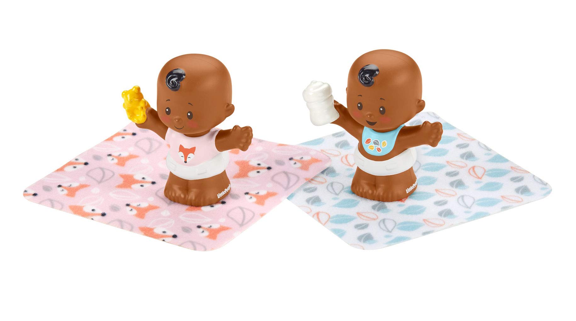 Set De Figuras De Gemelos Little People Snuggle De Fisher-pr - Venta Internacional.
