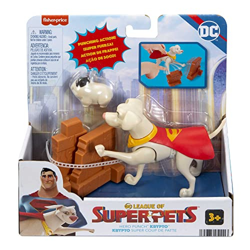 Foto 7 pulgar | Hero Punch Krypto De Fisher-price Dc League Of Super-pets, S - Venta Internacional.