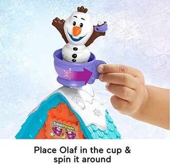Foto 4 | Set Disney Frozen Snowflake Village De Fisher-price Little P - Venta Internacional.