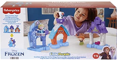 Foto 6 | Set Disney Frozen Snowflake Village De Fisher-price Little P - Venta Internacional.