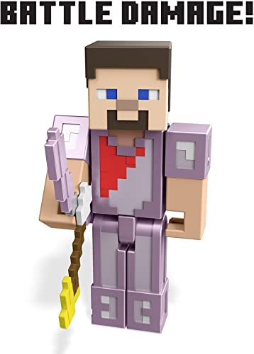 Foto 6 pulgar | Figura De Acción Mattel Minecraft Ultimate Ender Dragon Con Stev - Venta Internacional.