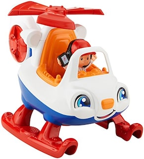 Foto 3 | Helicóptero Little People De Fisher-price - Venta Internacional.