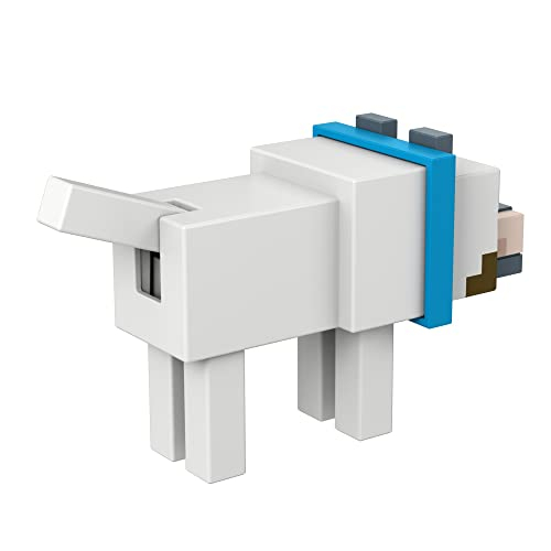 Foto 6 pulgar | Figura De Acción Minecraft Wolf De 8,26 Cm Con Accesorio Y Bloque Craft-a-block - Venta Internacional.