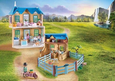 Foto 3 | Juguete Playmobil Caballos de la Cascada Isabella y La Leona 71357 - Venta Internacional