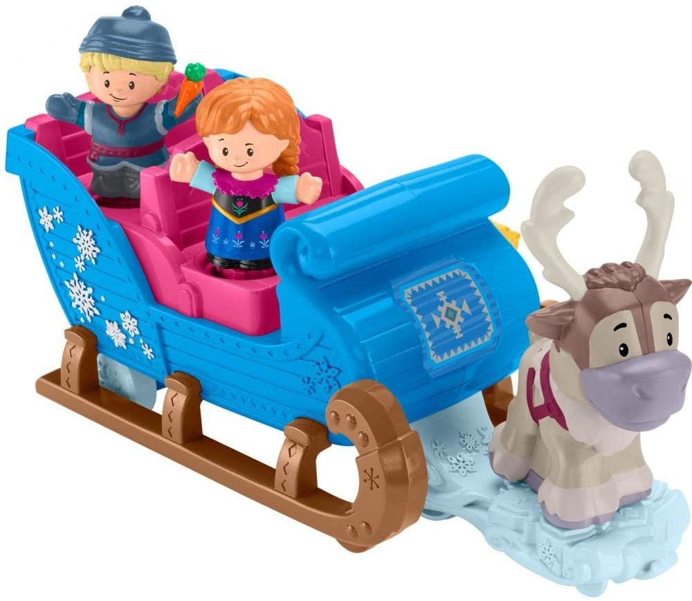 Foto 2 pulgar | Fisher-price Disney Frozen Kristoff's Strigh Por People, Figure And Vehicle Set - Venta Internacional.
