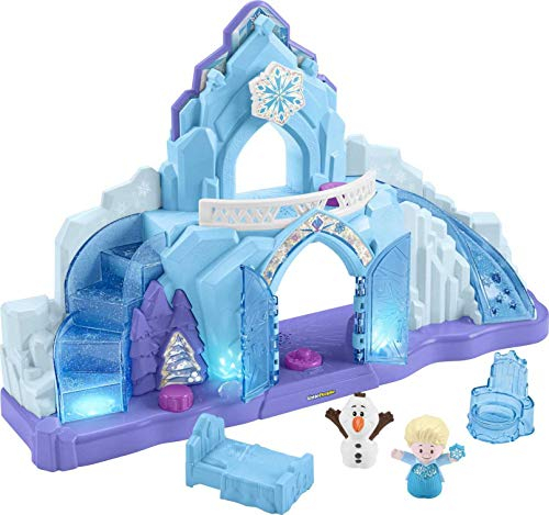 Foto 2 pulgar | Disney Frozen Elsa's Ice Palace De Little People, Set Musica - Venta Internacional.