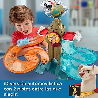 Foto 2 | Set De Juego De Pista De Carreras Fisher-price Dc League Of - Venta Internacional.