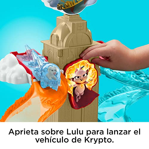 Foto 3 | Set De Juego De Pista De Carreras Fisher-price Dc League Of  - Venta Internacional.
