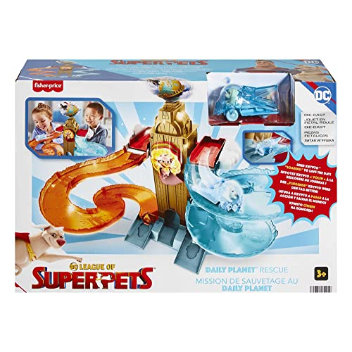 Foto 7 pulgar | Set De Juego De Pista De Carreras Fisher-price Dc League Of  - Venta Internacional.