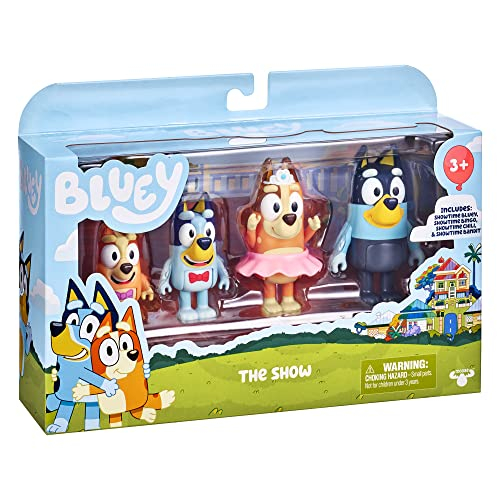 Foto 7 | Figuras Bluey - The Show, Paquete De 4, Figuras De Bingo, Ch - Venta Internacional.