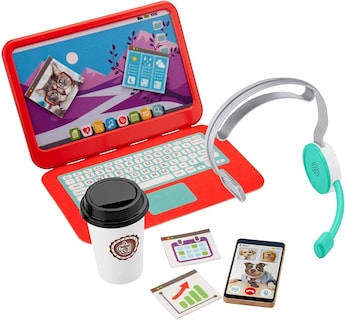 Foto 1 | Set Pretend Play Fisher-price My Home Office, 8 Piezas, 3 Años O Más - Venta Internacional.