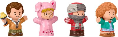 Foto 2 | Juego De Figuras Little People A Christmas Story, 4 Personajes, Película Navideña Clásica - Venta Internacional.