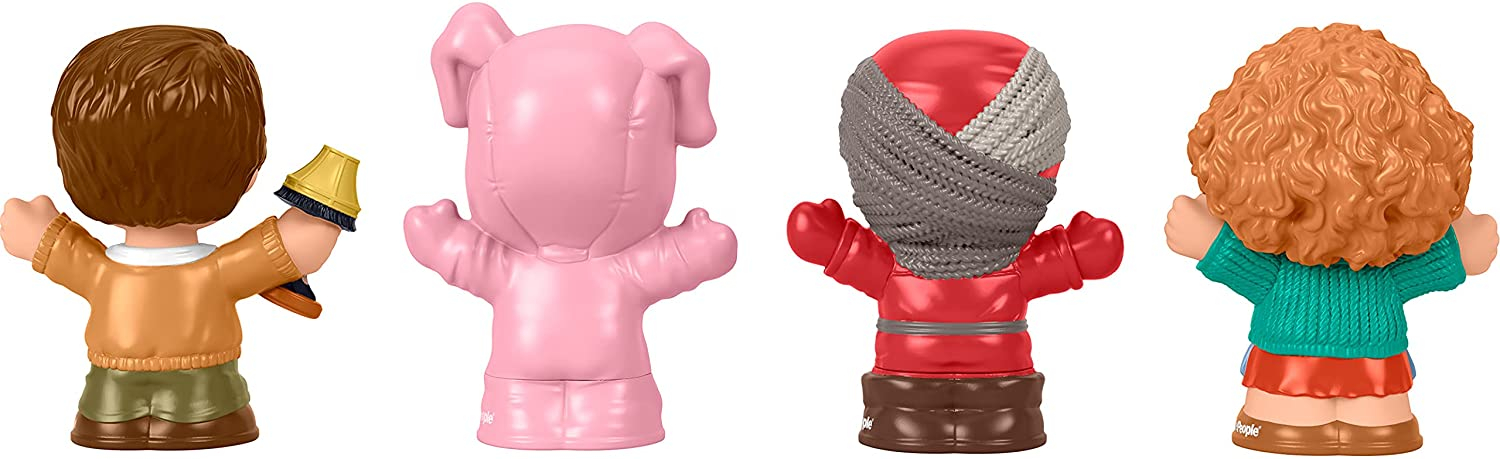 Foto 4 | Juego De Figuras Little People A Christmas Story, 4 Personajes, Película Navideña Clásica - Venta Internacional.