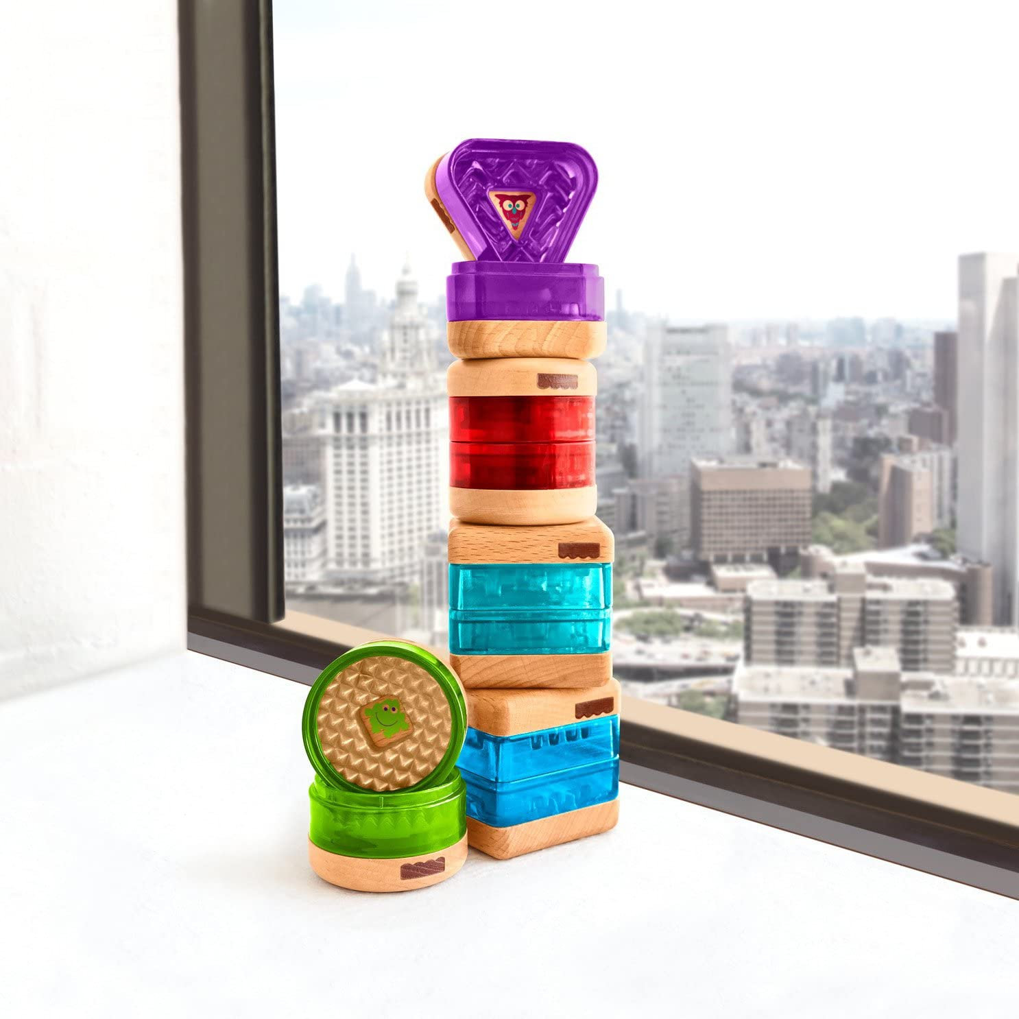 Foto 4 pulgar | Juego De Juguetes De Madera Fisher-price Surprise Inside Sha - Venta Internacional.