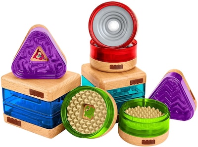 Foto 4 | Juego De Juguetes De Madera Fisher-price Surprise Inside Sha - Venta Internacional.