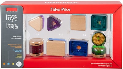 Foto 7 | Juego De Juguetes De Madera Fisher-price Surprise Inside Sha - Venta Internacional.