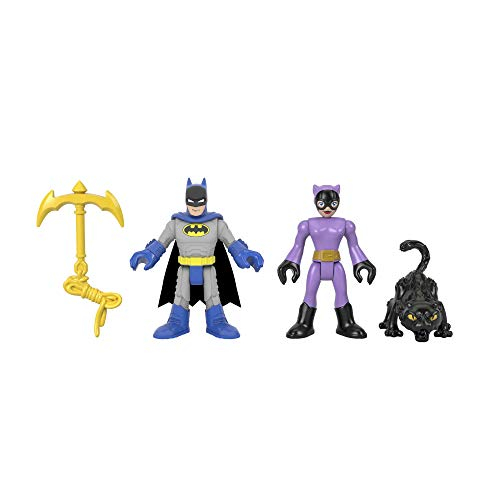 Foto 2 pulgar | Set De Figuras De Batman Y Catwoman Imaginext Dc Super Frien - Venta Internacional.