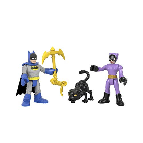 Foto 3 pulgar | Set De Figuras De Batman Y Catwoman Imaginext Dc Super Frien - Venta Internacional.