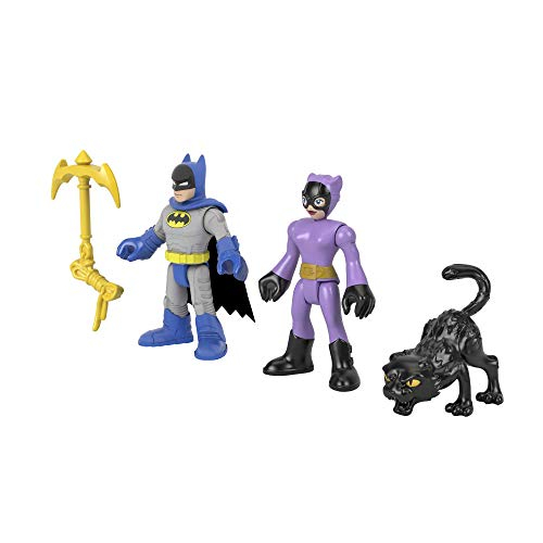 Foto 5 pulgar | Set De Figuras De Batman Y Catwoman Imaginext Dc Super Frien - Venta Internacional.