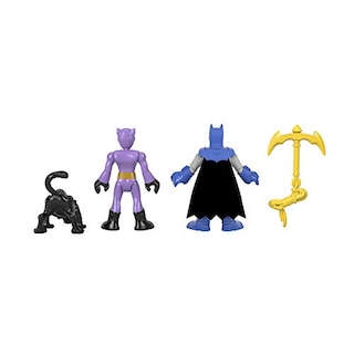 Foto 5 | Set De Figuras De Batman Y Catwoman Imaginext Dc Super Frien - Venta Internacional.