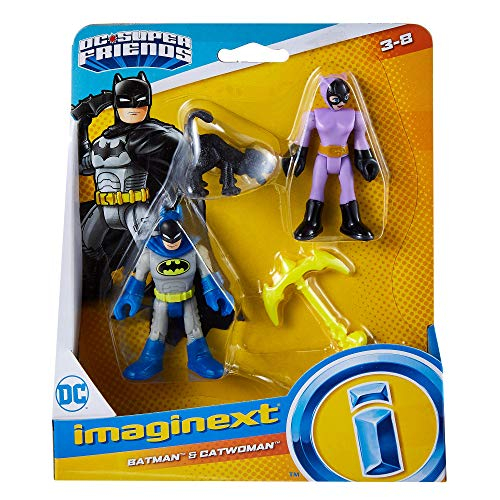Foto 7 pulgar | Set De Figuras De Batman Y Catwoman Imaginext Dc Super Frien - Venta Internacional.