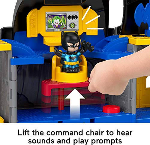 Foto 4 pulgar | Batcave De Batman De Fisher-price Little People Dc Super Fri - Venta Internacional.