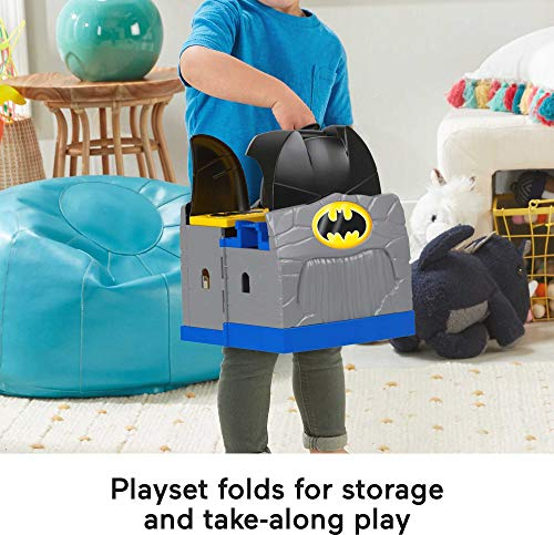 Foto 6 pulgar | Batcave De Batman De Fisher-price Little People Dc Super Fri - Venta Internacional.