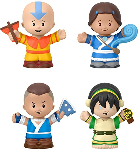 Set De Regalo De Avatar De Coleccionista Little People, 4 Figuras, De 1 A 12 Años - Venta Internacional.