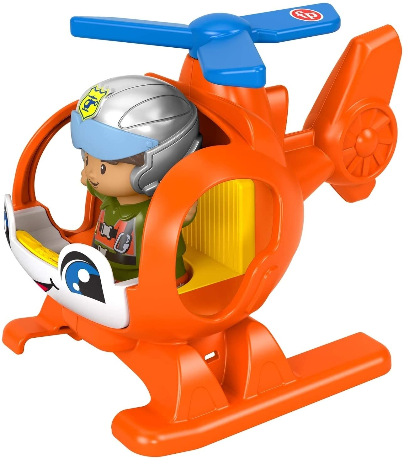 Foto 3 | Juego De Helicópteros, Vehículo De Juguete Y Figuras Fisher- - Venta Internacional.