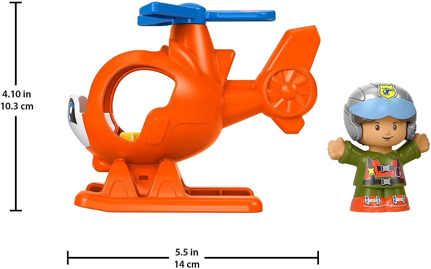 Foto 6 pulgar | Juego De Helicópteros, Vehículo De Juguete Y Figuras Fisher- - Venta Internacional.