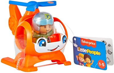 Foto 6 | Juego De Helicópteros, Vehículo De Juguete Y Figuras Fisher- - Venta Internacional.