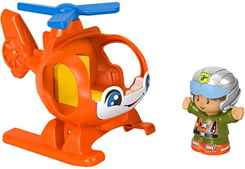 Foto 7 | Juego De Helicópteros, Vehículo De Juguete Y Figuras Fisher- - Venta Internacional.