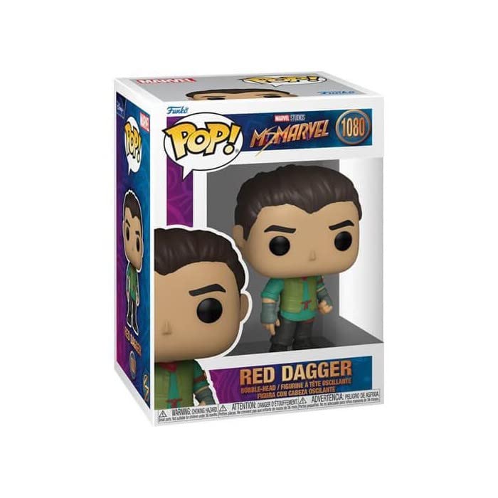 Foto 3 pulgar | Funko Pop! Marvel: Ms. Marvel Red Dagger - Venta Internacional