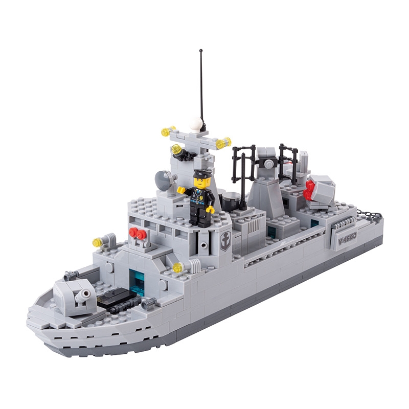 Foto 1 | Juguete De Construcción Destructive Ship Armable Destructor 528 Piezas - Venta Internacional.